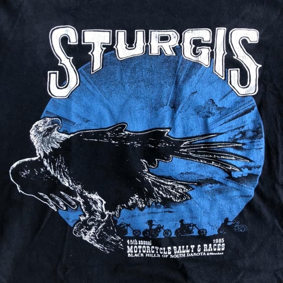 Image of 1985 Sturgis Motorcycle Rally Tee