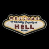 Welcome to Hell - iron on patch