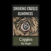 Ciggies - iron on patch