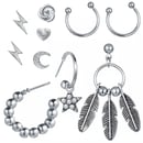 Image 1 of Pendientes Plumas