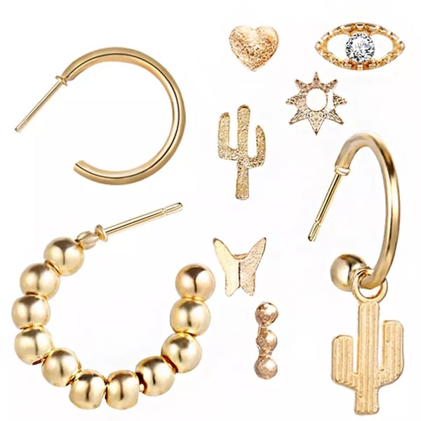 Image of Set Pendientes  Cactus