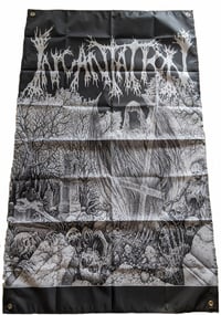 Image 3 of Incantation " Rotting "  - Banner / Tapestry / Flag 