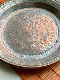 Image 2 of Vintage Traditional Paraat (round tray)