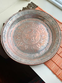 Image 3 of Vintage Traditional Paraat (round tray)