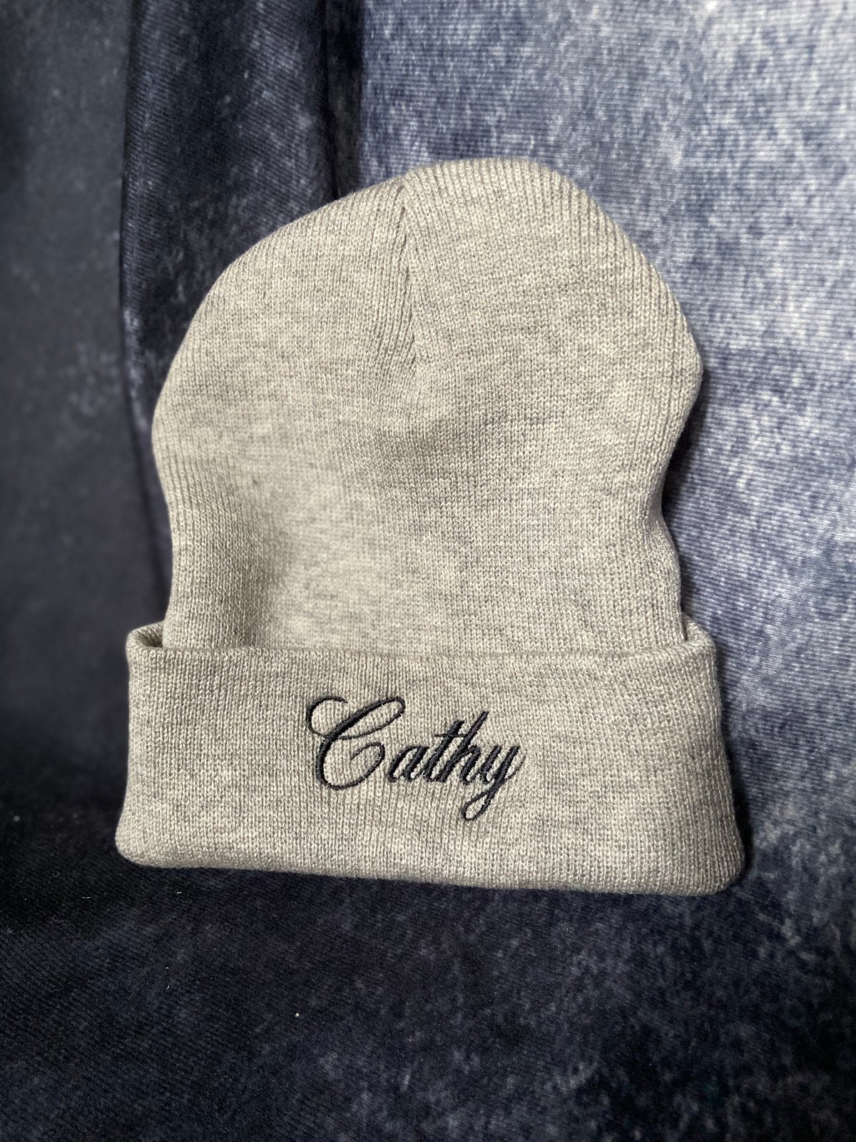 Custom Letterinitial Beanies Your Choice Of Letterletters And Font