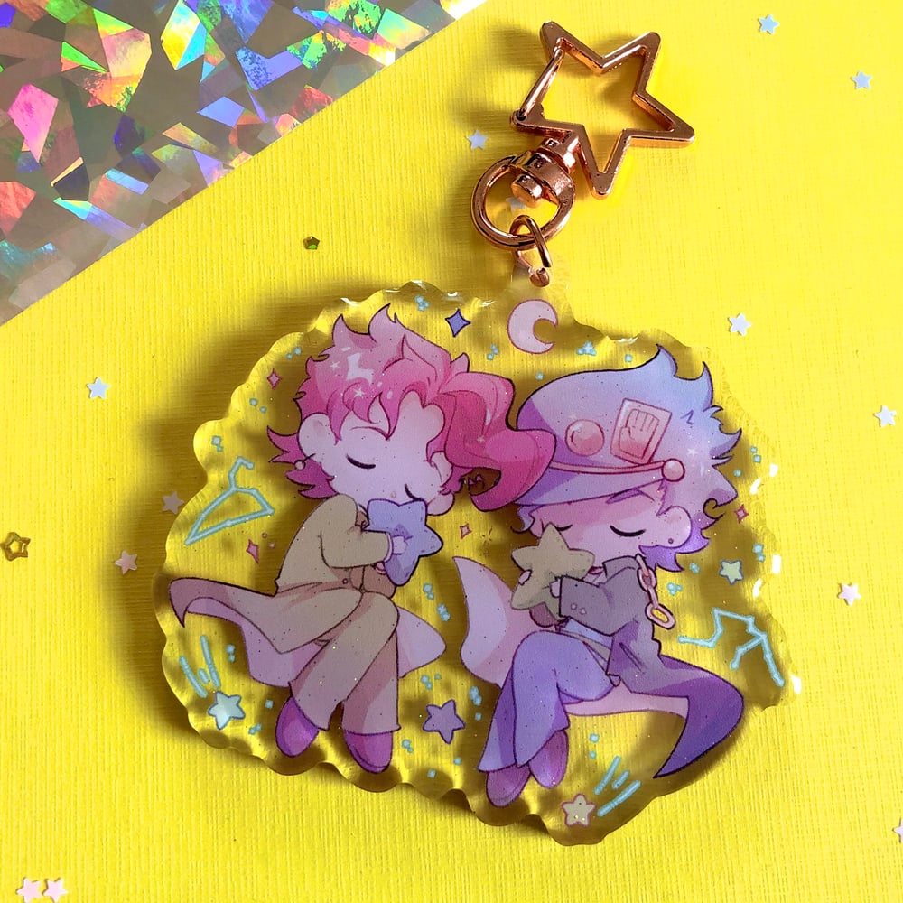 Image of Jotaro and Kakyoin charm