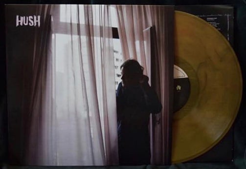 Image of Tracy Bryant “Hush” LP on Gold Swirl Color Vinyl (LTD. 100)