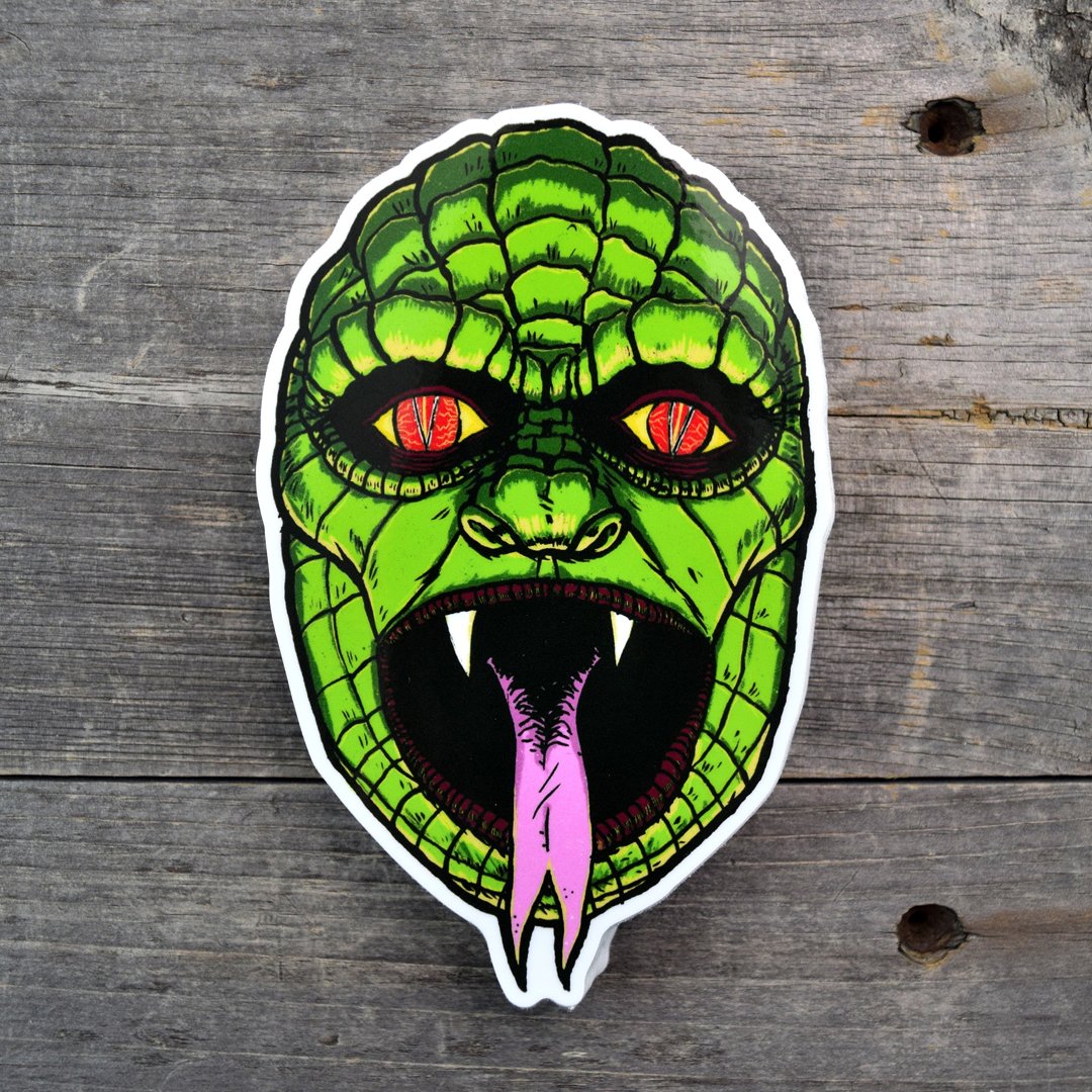 Image of Reptilian Vinyl Sticker