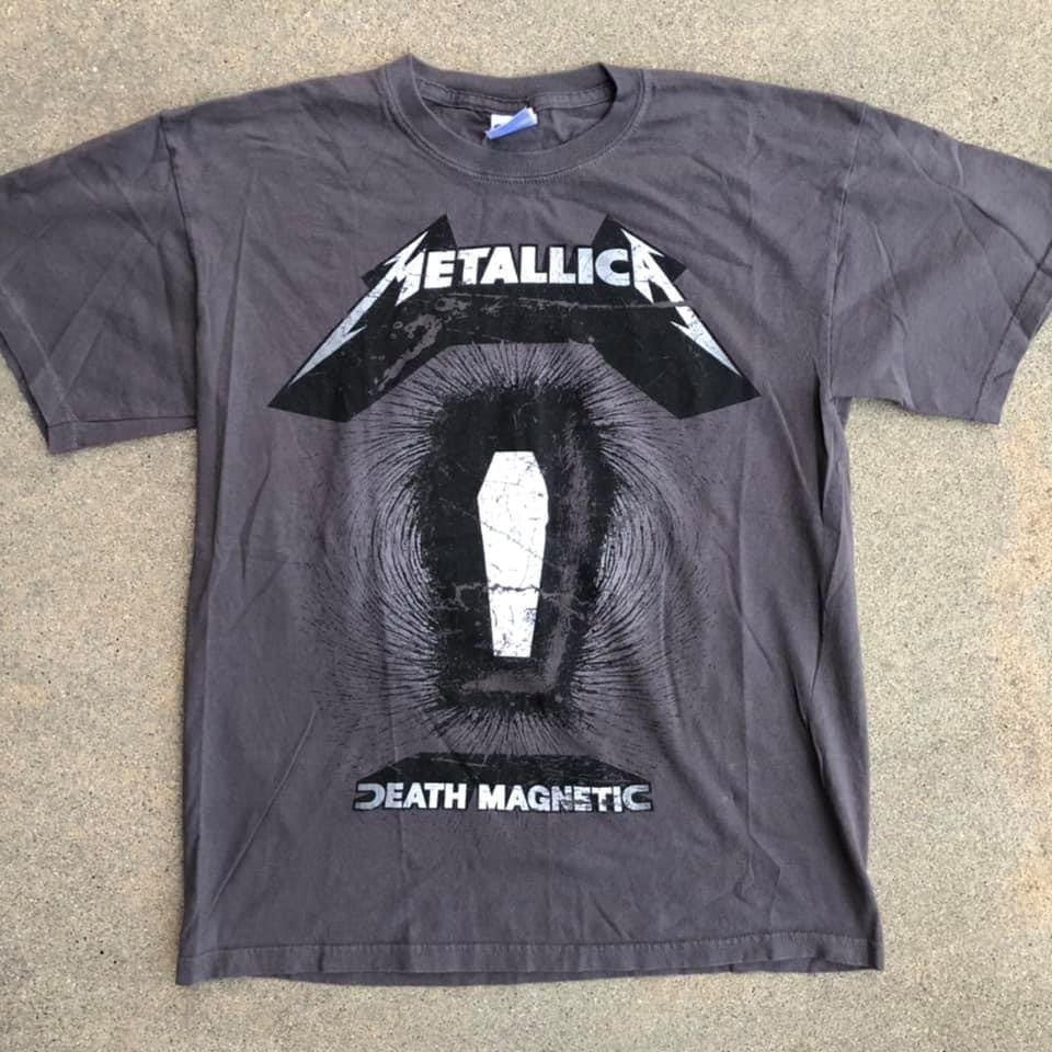 metallica tour t shirt
