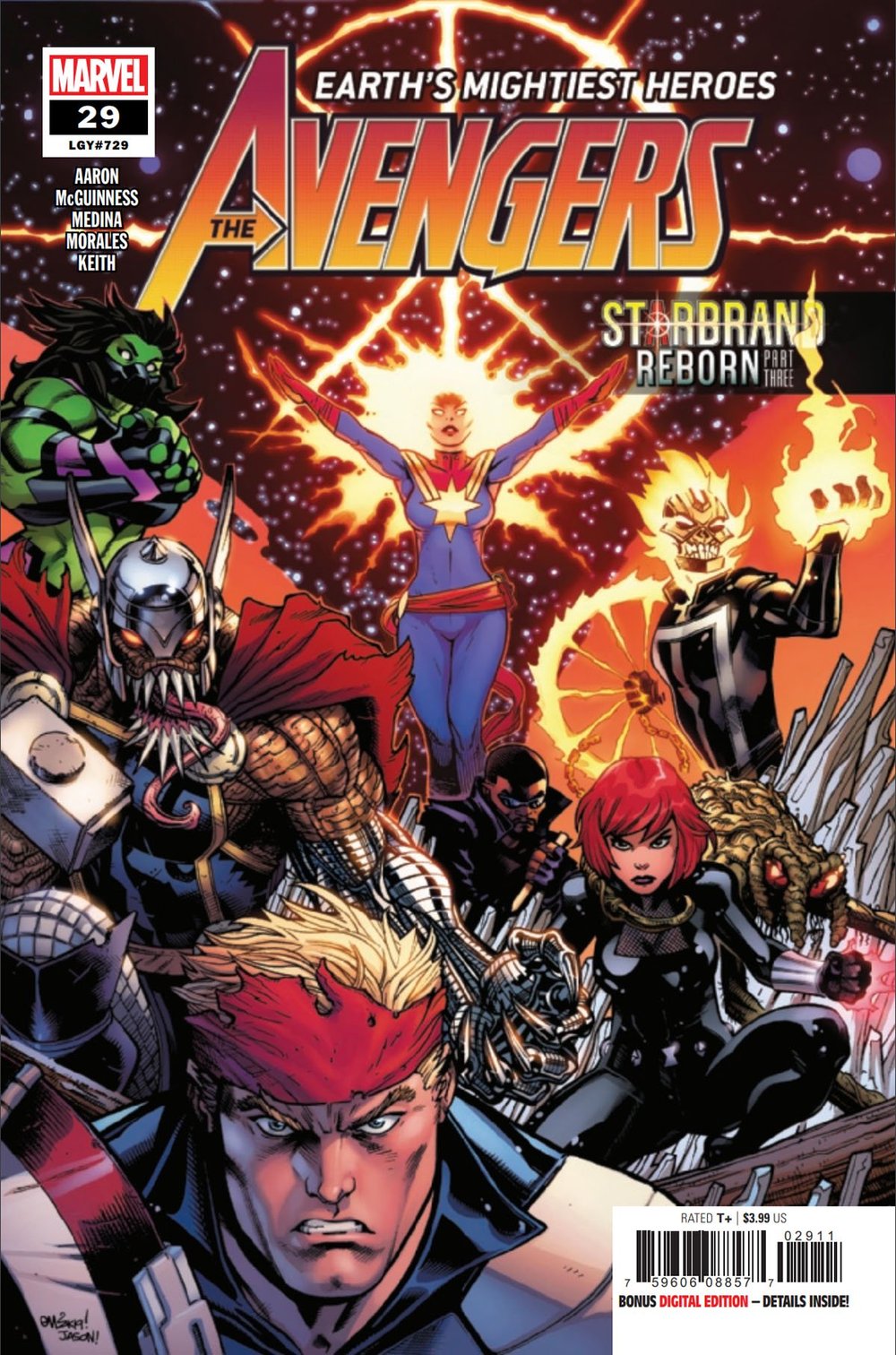 Avengers 29 Cover Art