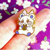 Miki the Hamster Pin