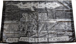 Image of Carcass " Flesh Ripping - Banner / Tapestry / Flag 
