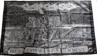 Image 2 of Carcass " Flesh Ripping - Banner / Tapestry / Flag 
