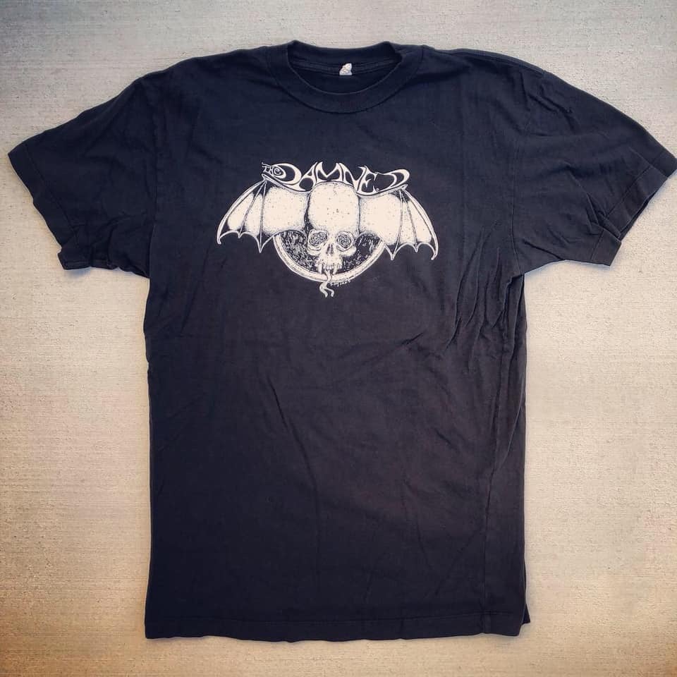 Image of The Damned Winged Skull Tee