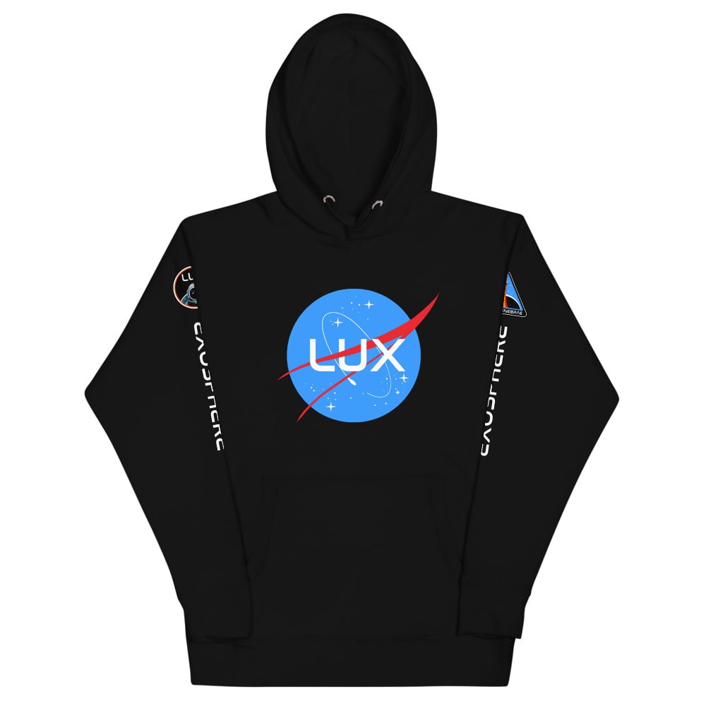 Image of LUX "Lost in Space Dude" PULLOVER HOODIE