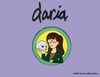 Daria - Daria with Skull Enamel Pin
