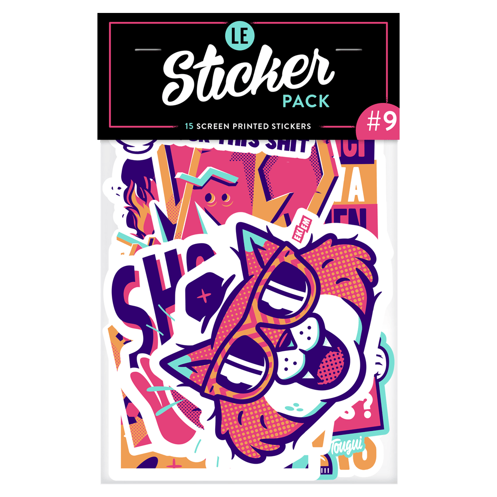 Image of LE STICKER PACK #9