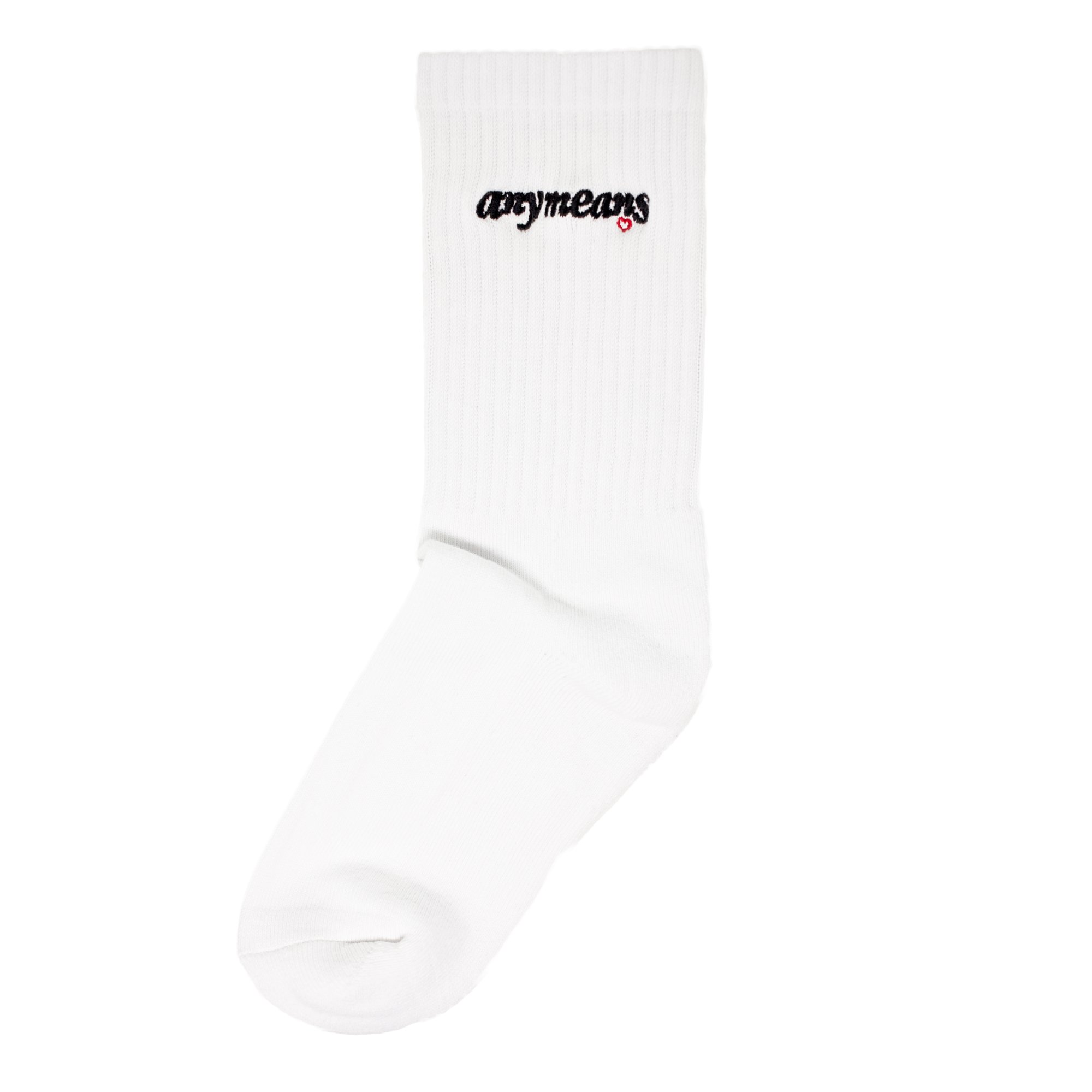 Lover Socks in White | Any Means