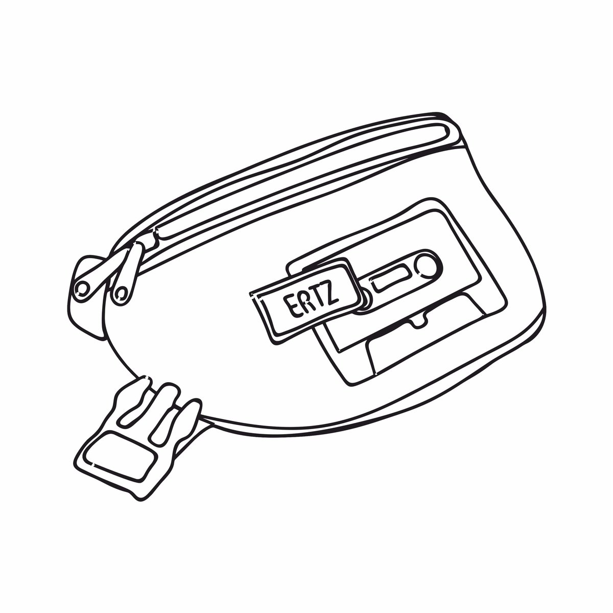 Image of CASETTE BUMBAG