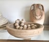 Shallow Wooden Bowl #118