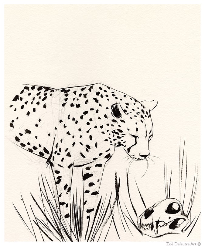 Image of Cheetah Memento Mori