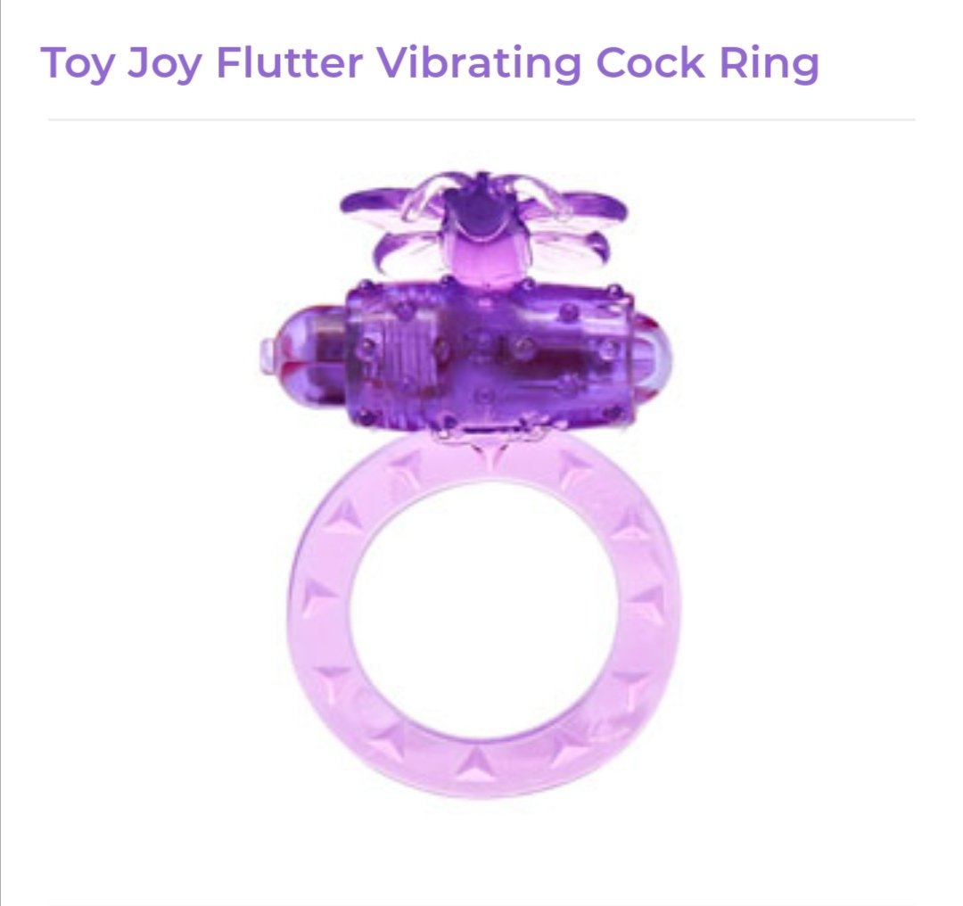 Image of Toy Joy Flutter Vibrating Cock Ring