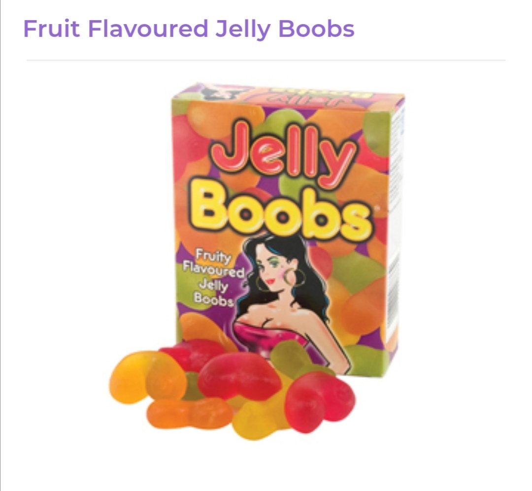Image of Fruit Flavoured Jelly Boobs