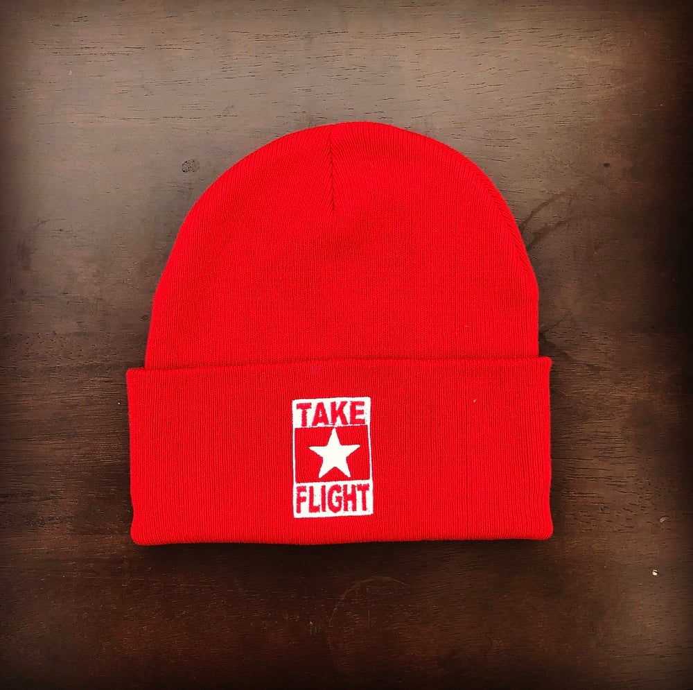 Image of Take Flight beanie (logo)