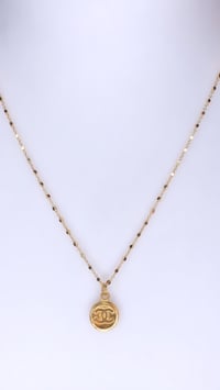 Image 1 of The Bead Box ~ Double C CHANEL Coin 