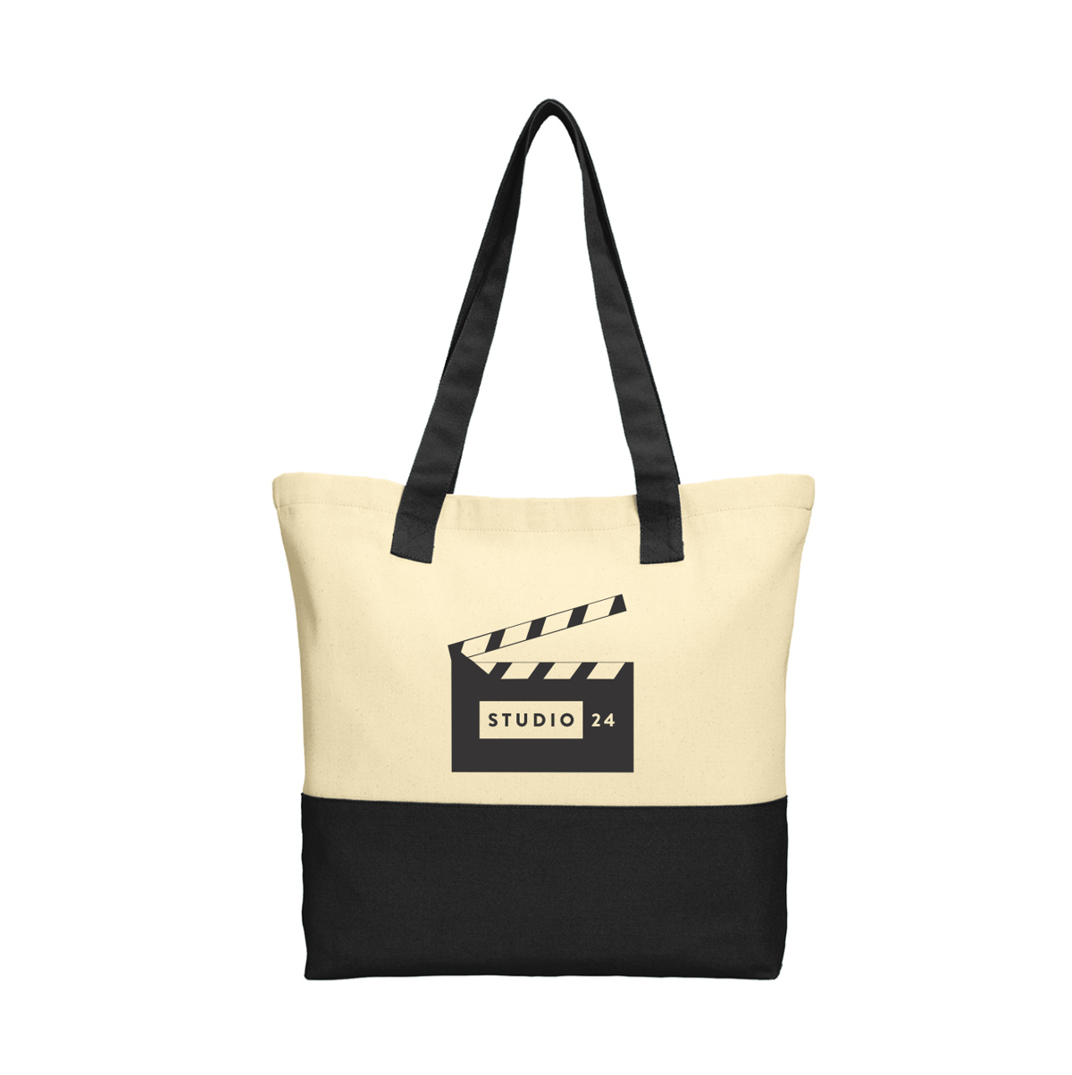 Studio 24 Colorblock Cotton Tote