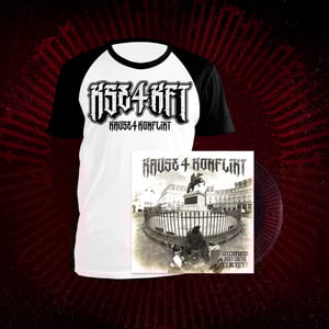 Image of PACK#1 BASEBALL TSHIRT & DIGIPACK ALBUM 2020 "Fornication Under Control of King"