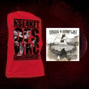 Image of PACK#3 MAN TANK RED & DIGIPACK ALBUM 2020 "Fornication Under Control of King"