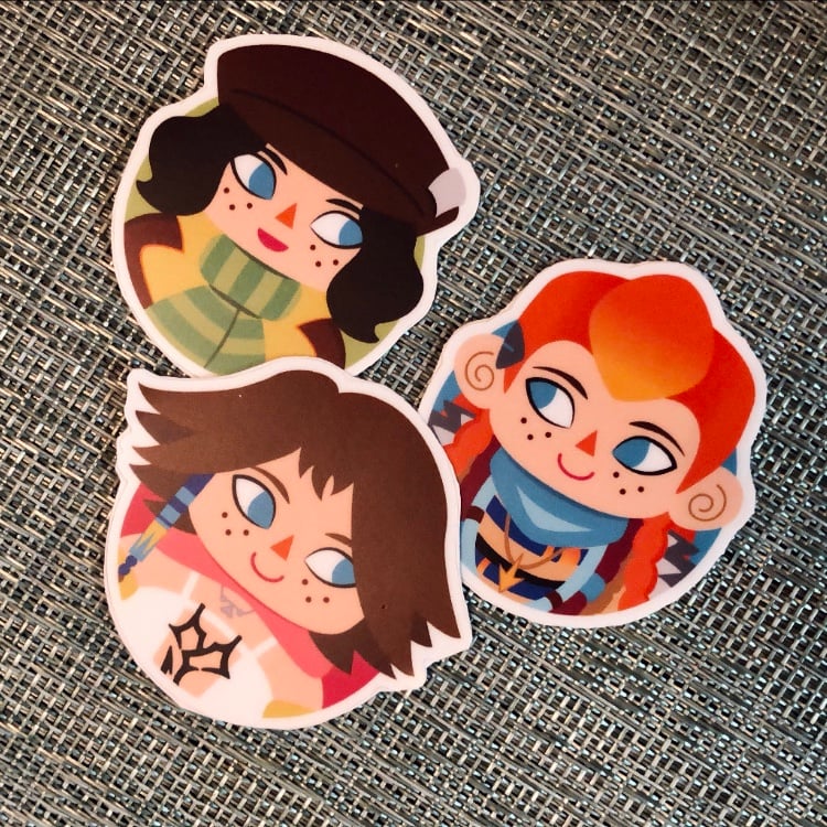 Image of Cosplay Sticker 3 Pack