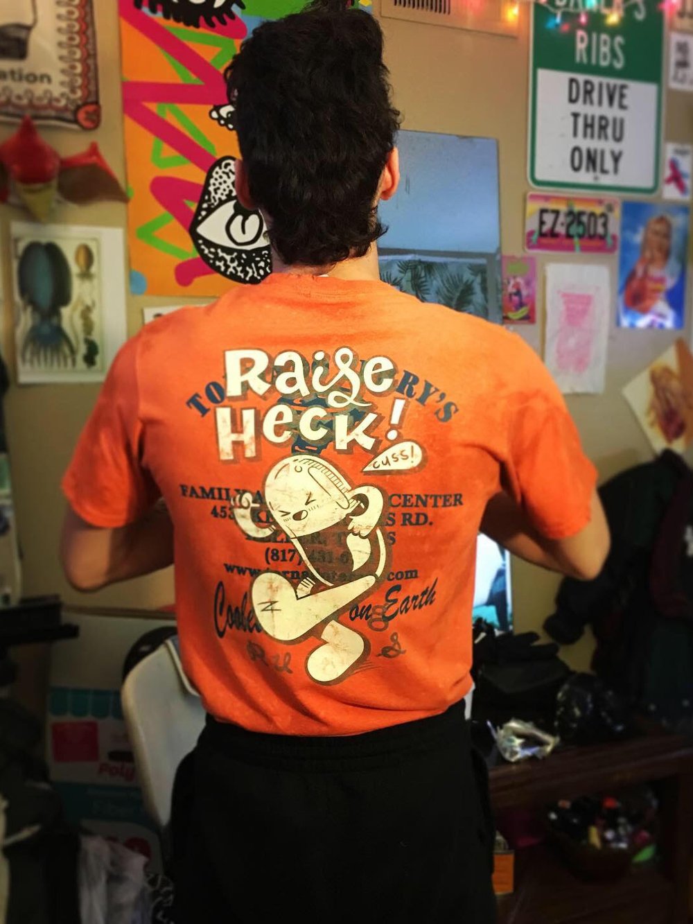 Image of Raise Heck Tee "Tornado Terry's" - Small