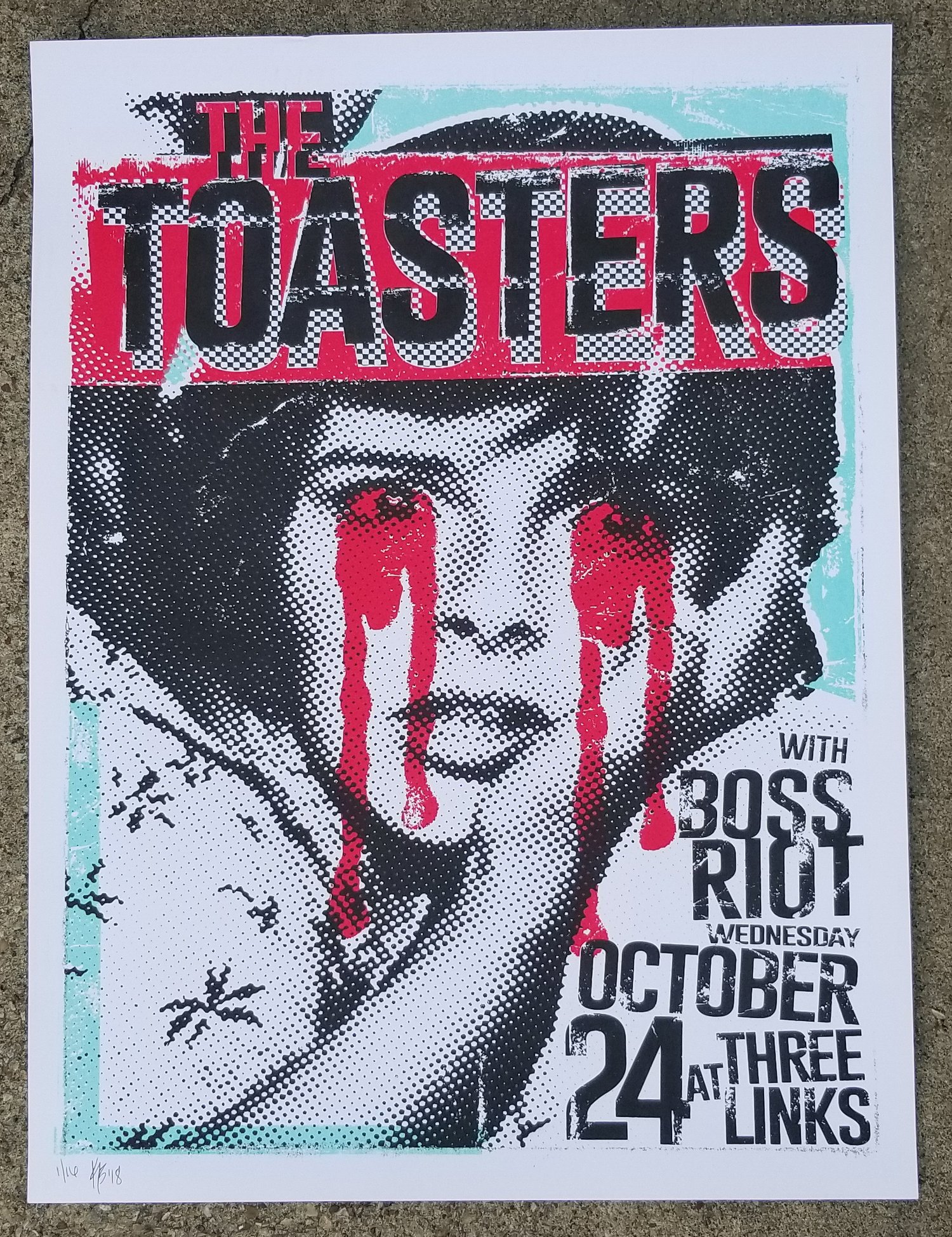 The Toasters 2018 (screen print)