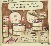Image of Colin and Claire Dim Sum journal drawing 