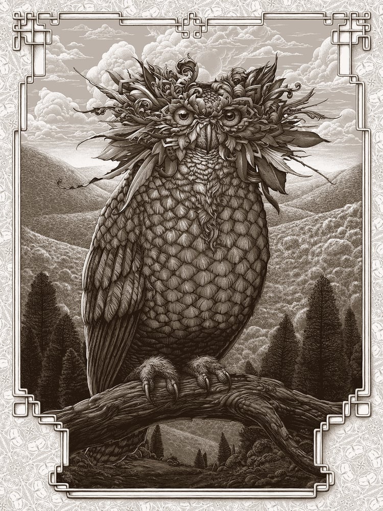 Image of "Vigilant" art print