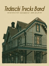 LAST COPIES: Tedeschi Trucks Band (Red Bank, N. J.) • L.E. Official Poster (18" x 24")