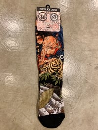 Image 1 of BUSYO TIGER SOCKS THREETIDESTATTOO