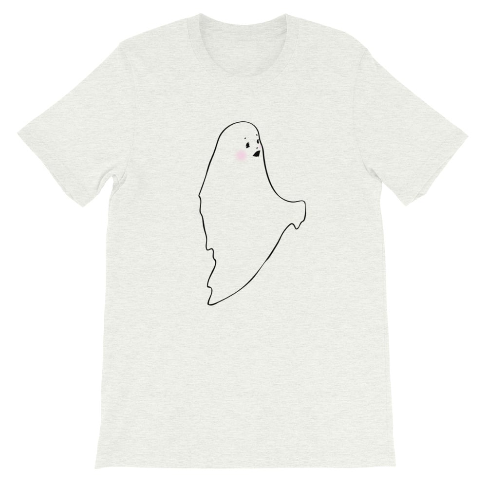 Blushing Ghost - Unisex T-Shirt | seeyouthroughit