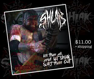 Image of KILLER CUTS VOL. 1 best of shlak cd