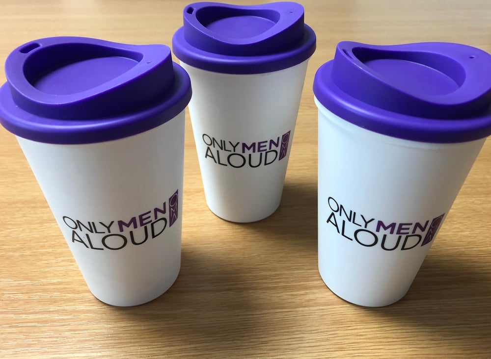 Image of Only Men Aloud Reusable Cups