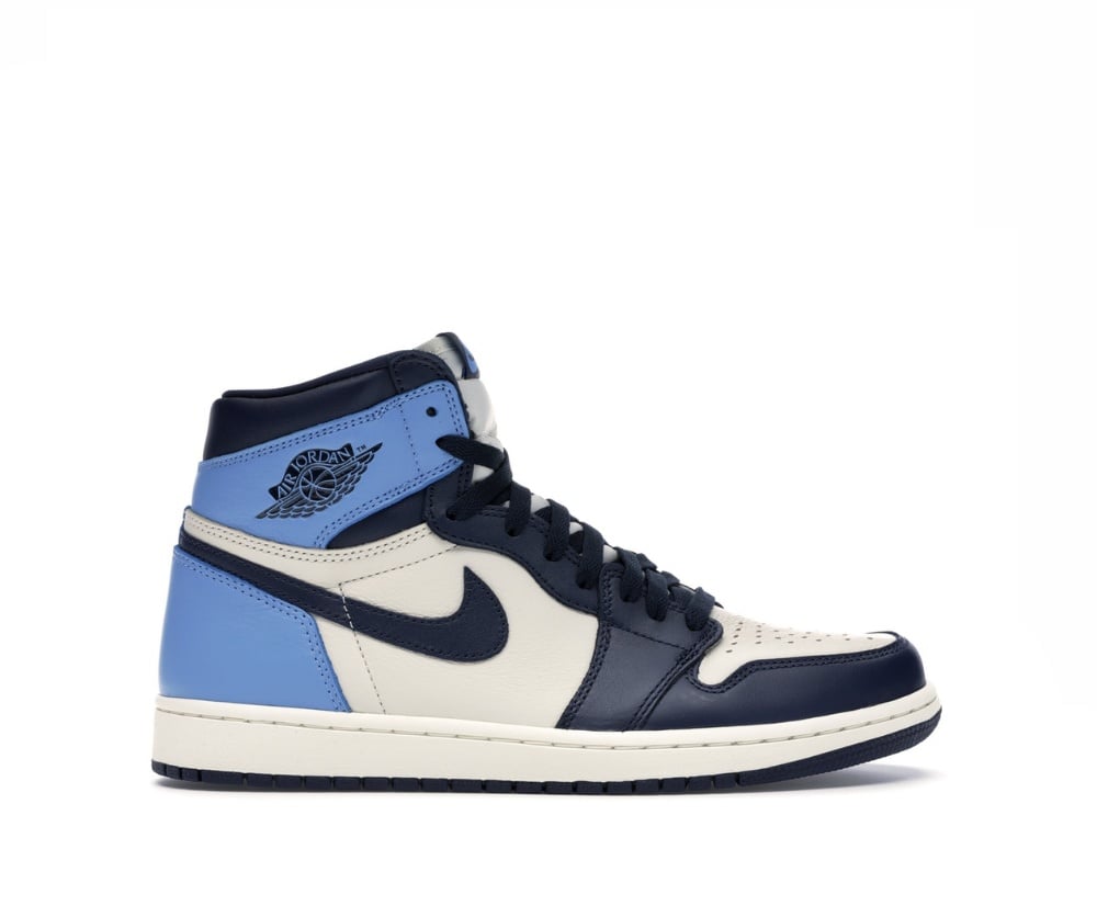 The London Sneaker Club NIKE AIR JORDAN 1 HIGH OG OBSIDIAN UNC 555088 140