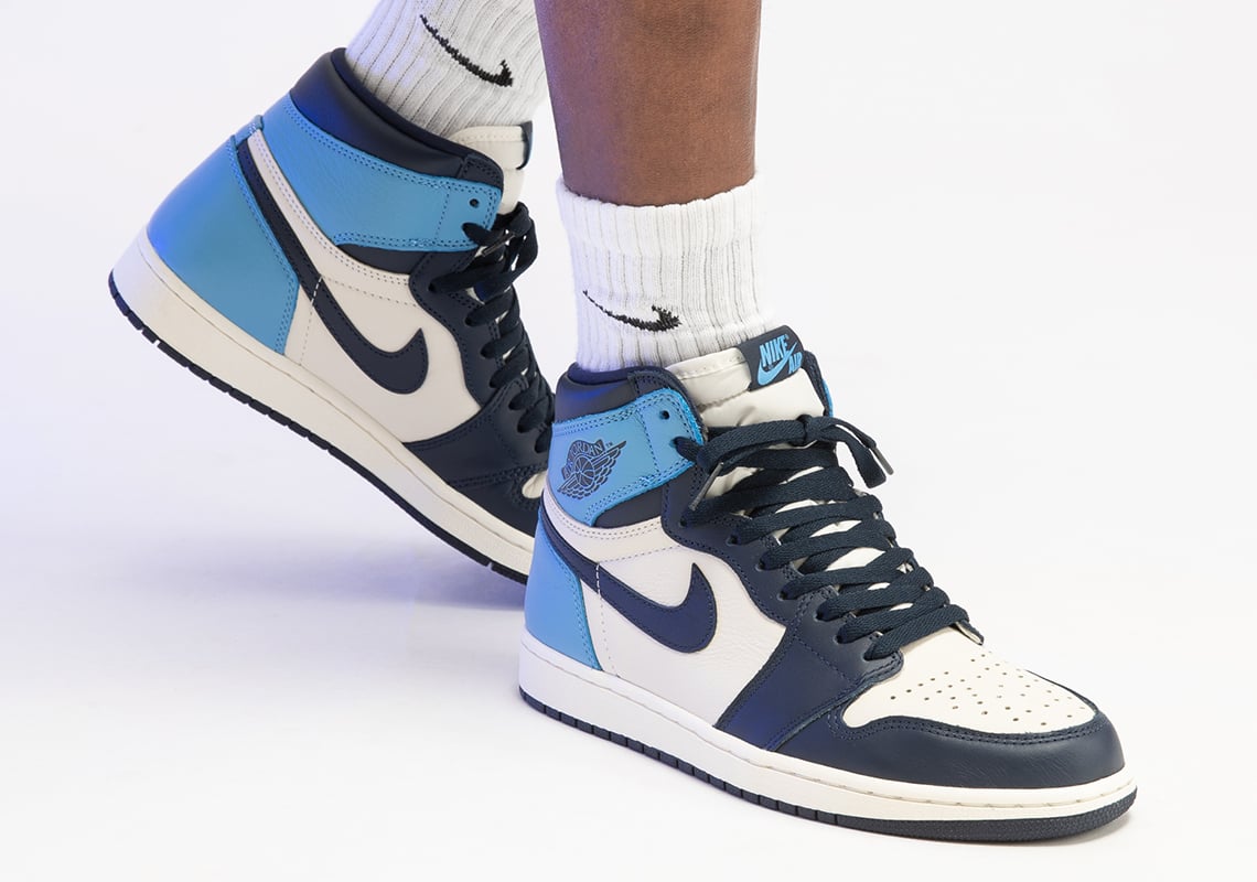 Obsidian Aj Retro High Og Unc The London Sneaker Club — NIKE AIR