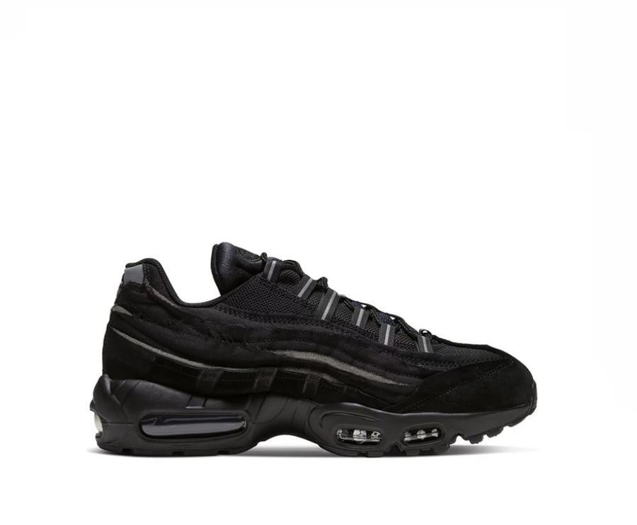 Image of NIKE COMME DES GARCON AIR MAX 95 BLACK CU8406-001