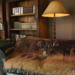 Image of Free To Roam Tapestry Throw Blanket