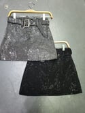 Black Rhinestone Skirt 