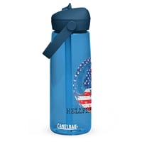 Image 4 of Flip straw Freedom Hellfish Haven water bottle