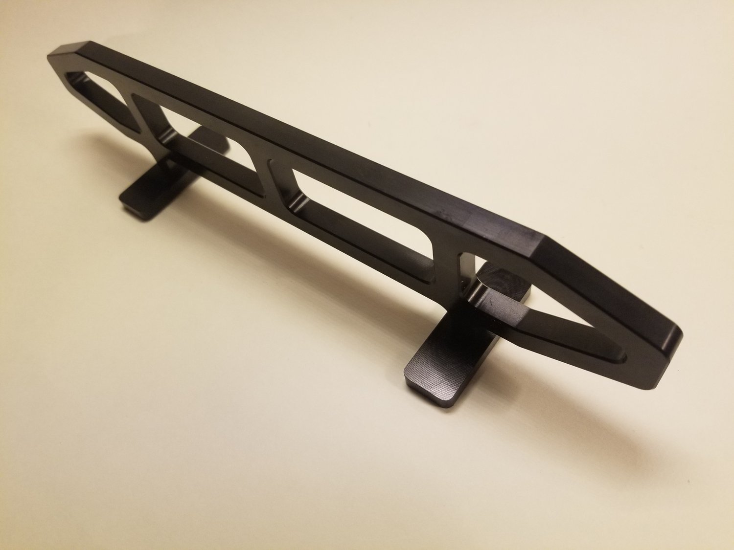 Image of Airflo Jet Black CNC machined rail