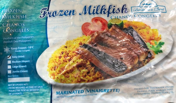 Image of Bolinao’s Baby Marinated Milkfish 3/pack BSM